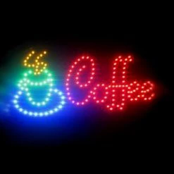 BarProducts.com Coffee Led Sign BAR DECOR