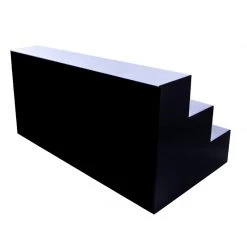 BarProducts.com BarConic® Acrylic Bottle Display Shelf - 3 Tier - Multi Colored Lights - Several Lengths LED Liquor Shelves / Bottle Displays