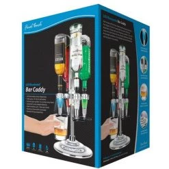BarProducts.com LED Illuminated 4 Bottle Bar Caddy / Liquor Dispenser 3 BarProducts.com LED Illuminated 4 Bottle Bar Caddy / Liquor Dispenser