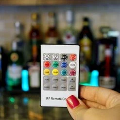 BarProducts Handcrafted LED Counter Caddies™ - BLACK Finish - SLATE Design - 24