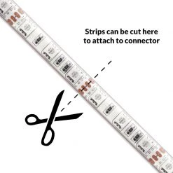 BarProducts.com BAR DECOR LED Light Strip Ultra-Bright 5050 - 5 Meter Roll - IP65 Splash Resistant - 16.4 Ft