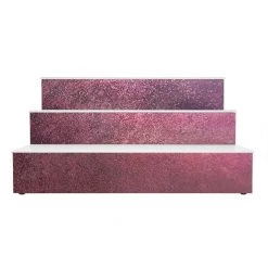 BarProducts.com BarConic® LED Liquor Bottle Display Shelf - 3 Steps - Aged Bronze - Several Lengths BAR DECOR