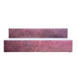 BarProducts.com BarConic® LED Liquor Bottle Display Shelf - 2 Steps - Aged Bronze - Several Lengths