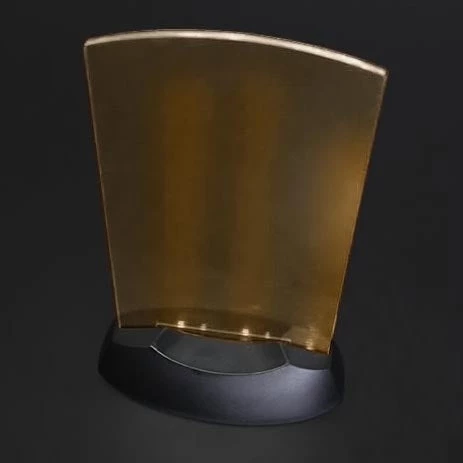 led-table-tent-sign-orange.jpg BarProducts.com LED Table Tent (7.5 In X 4.5 In)