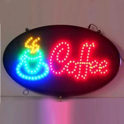 BarProducts.com Coffee Led Sign BAR DECOR