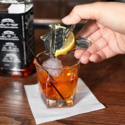 BarProducts.com BAR TOOLS Wedge Squeezer For Lemons And Limes - Stainless Steel