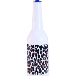BarProducts.com BAR TOOLS Leopard Print Flair Bottle - 750ML And 1L