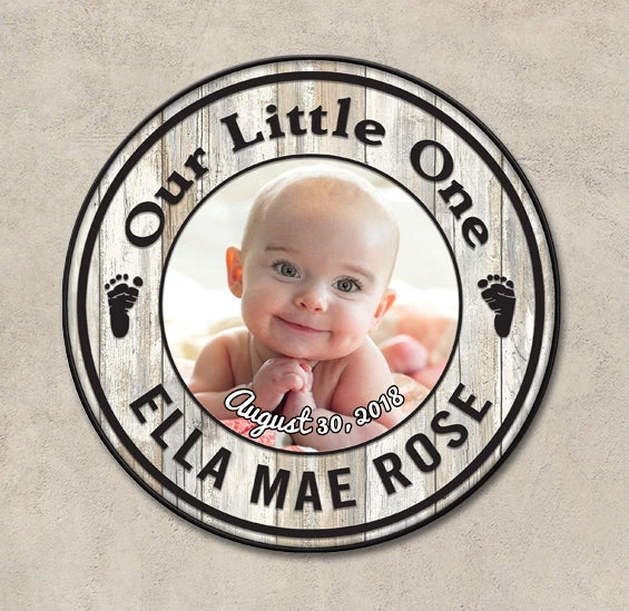 lg-bt-kc-barr-sign-baby-web2.jpg BarProducts.com Custom Wood Barrel Top - BABY -18" Diameter BAR DECOR