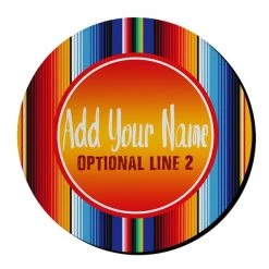 BarProducts.com ADD YOUR NAME - Beer Bucket Coaster - Mexican Blanket BAR SUPPLIES 4 BarProducts.com ADD YOUR NAME - Beer Bucket Coaster - Mexican Blanket BAR SUPPLIES