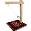 BarProducts.com ADD YOUR NAME Tabletop Ring Toss Game - Red Grunge HOME BAR & GIFTS