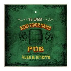 BarProducts.com ADD YOUR NAME Tabletop Ring Toss Game - Irish