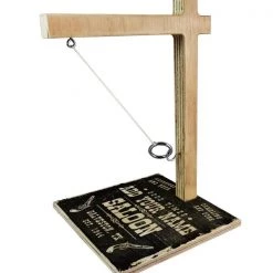 BarProducts.com ADD YOUR NAME Tabletop Ring Toss Game - Saloon