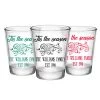 BarProducts.com CUSTOMIZABLE - 1.75oz Clear Shot Glass- Tis The Season BAR SUPPLIES