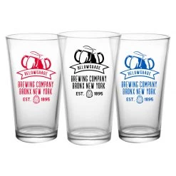 BarProducts.com CUSTOMIZABLE - 16oz Pint / Mixing Glass- Brew1