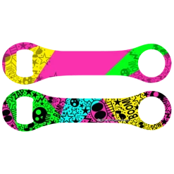 BarProducts.com Kolorcoat™ Dog Bone Bottle Opener - Retro Pop