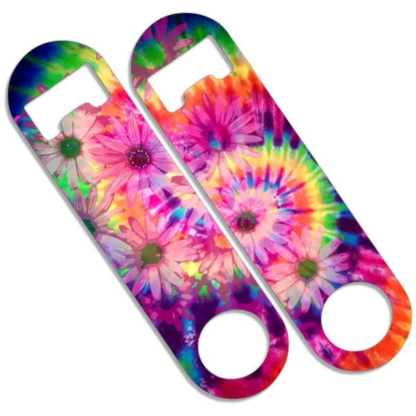 lg-op-sm-hipflw_web1.jpg BarProducts.com Bartending Bottle Openers CUSTOMIZABLE Skinny Mini Bottle Opener - Hippie Flowers
