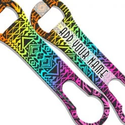 BarProducts.com ADD YOUR NAME V-Rod® Bottle Opener – Boho Aztec BAR TOOLS