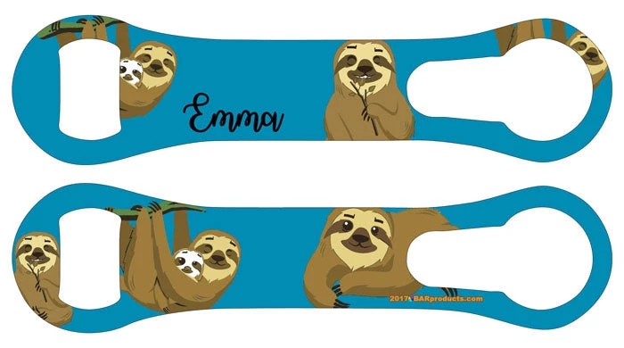 lg-op-vr-ayn-sloth-add-your-name-vrod-bottle-opener-2.jpg BarProducts.com ADD YOUR NAME V-Rod® Bottle Opener – Sloth BAR TOOLS