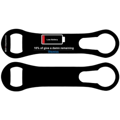 BarProducts.com Kolorcoat™ V-Rod® Opener - Low Battery Custom Bottle Openers