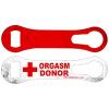 BarProducts.com Kolorcoat™ V-Rod® Opener - Orgasm Donor Custom Bottle Openers