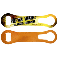 BarProducts.com Kolorcoat™ V-Rod® Opener - To Do List Custom Bottle Openers