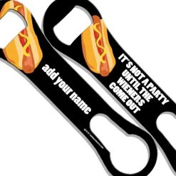 BarProducts.com BAR TOOLS ADD YOUR NAME V-Rod® Bottle Opener – Wieners