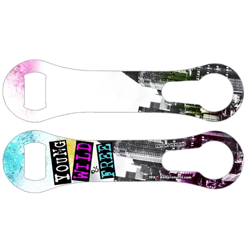 lg-op-vr-ywf_1.png BarProducts.com Custom Bottle Openers Kolorcoat™ V-Rod® Opener - Young, Wild And Free