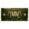 BarProducts.com CUSTOMIZABLE Large Vintage Wooden Holiday Bar Sign - Christmas Tree Farm - 11 3/4" X 23 3/4" BAR DECOR