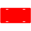 BarProducts.com Custom Novelties Custom License Plate - Red