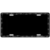 BarProducts.com Custom Novelties Custom License Plate - Black Barbed Wire