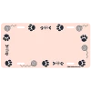 BarProducts.com Custom Novelties Custom License Plate - Cat Border 2 BarProducts.com Custom Novelties Custom License Plate - Cat Border