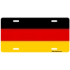 BarProducts.com Custom License Plate - Germany Flag