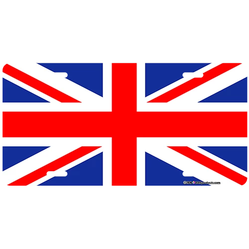 lic-plate-_0000s_0026_uk-union-jack_2.png BarProducts.com Custom Novelties Custom License Plate - UK Flag