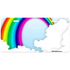 BarProducts.com Custom Novelties Custom License Plate - Rainbow