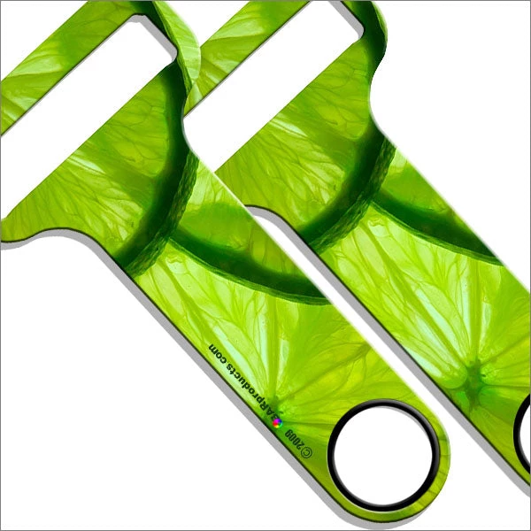 lime-hammerhead-opener-lable.jpg BarProducts.com Bartending Bottle Openers HAMMERHEAD™ Bottle Opener - Lime