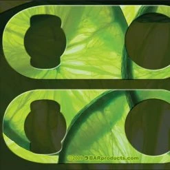 BarProducts.com BAR TOOLS Mini Speed Bottle Opener / Bar Key - Lime