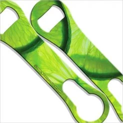 BarProducts.com V-Rod® Bottle Opener / Pour Spout Remover - Lime Bartending Bottle Openers