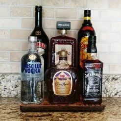 BarProducts Handcrafted Counter Caddies™ - LIQUOR Theme - 12