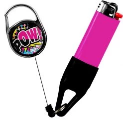 BarProducts.com Premium Clip Lighter Leash® - Pop Art Series