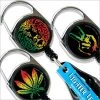 BarProducts.com Premium Clip Lighter Leash® - Rasta Series