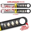 BarProducts.com Bartending Bottle Openers Kolorcoat™ 11" Long COLOSSAL™ Speed Bottle Opener – Katana
