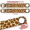 BarProducts.com Kolorcoat™ 11" Long COLOSSAL™ Speed Bottle Opener – Longneck Giraffe Bartending Bottle Openers