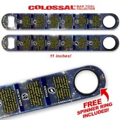 BarProducts.com Kolorcoat™ 11" Long COLOSSAL™ Speed Bottle Opener – Bar Star Signs