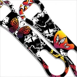 BarProducts.com V-Rod® Bottle Opener / Pour Spout Remover - Love Hearts Butterfly