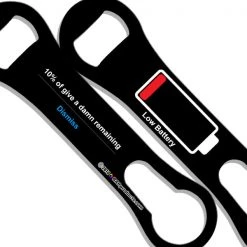 BarProducts.com Low Battery V-Rod® Bottle Opener