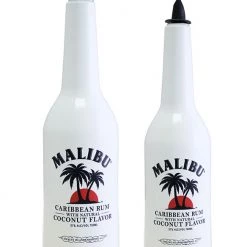 BarProducts.com Malibu Rum Flair Bottles - 750 ML And 1 L