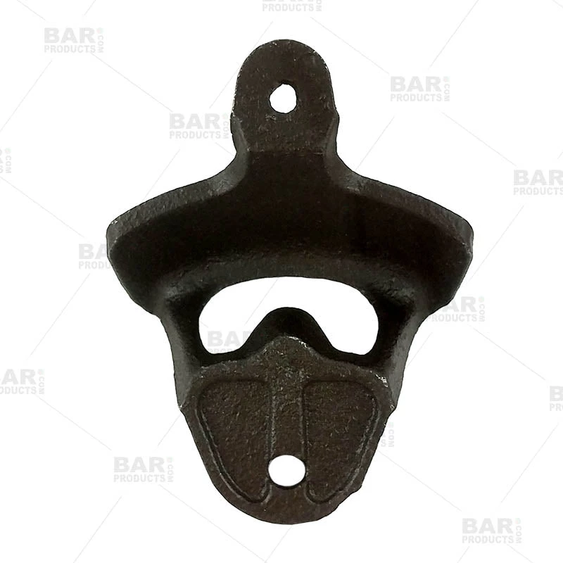 mall-mounted-bottle-opener-oh1-bpc-3.jpg BarProducts.com BarConic® Wall Mounted Bottle Opener - Open Here - Cast Iron