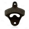 BarProducts.com BarConic® Wall Mounted Bottle Opener - Open Here - Cast Iron