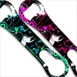 BarProducts.com V-Rod® Bottle Opener / Pour Spout Remover - Manga Girl