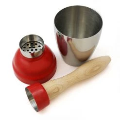 BarProducts.com Shaker Tins Maraca Cocktail Shaker - Stainless Steel W/ Built In Strainer - 8 Ounce